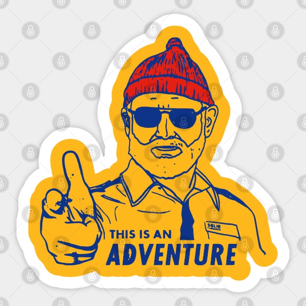 this is an adventure Sticker by light nightmare